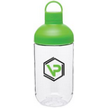 34 Oz. Apple Green H2Go Capsule Bottle